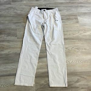 White Oakley pants regular fit